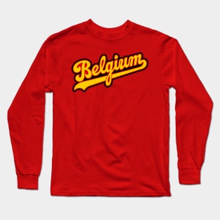 Belgium Long Sleeve T-Shirt